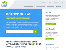 Tablet Screenshot of ltsa.ca