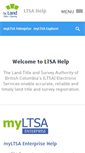 Mobile Screenshot of help.ltsa.ca